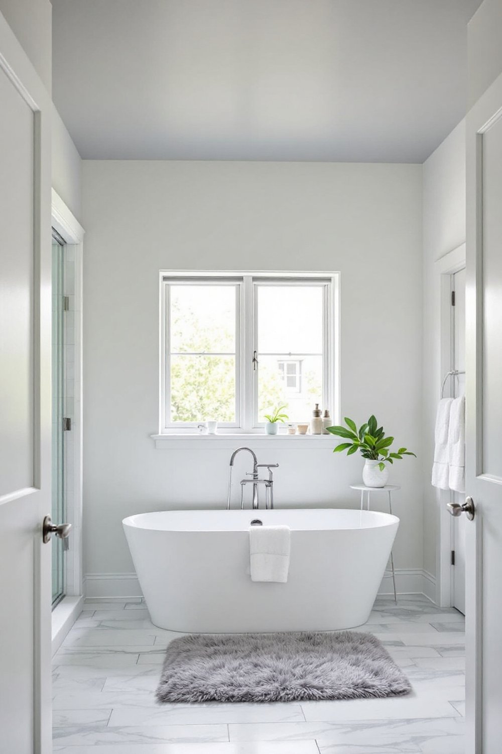 Grey Painted Ceiling