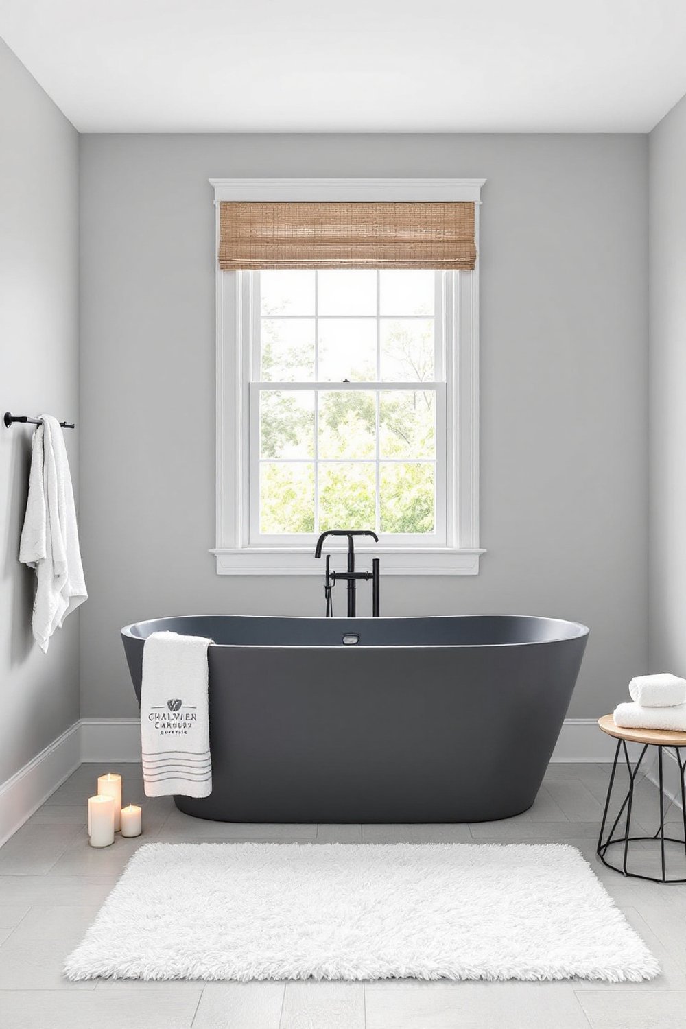 Slate Grey Bathtub